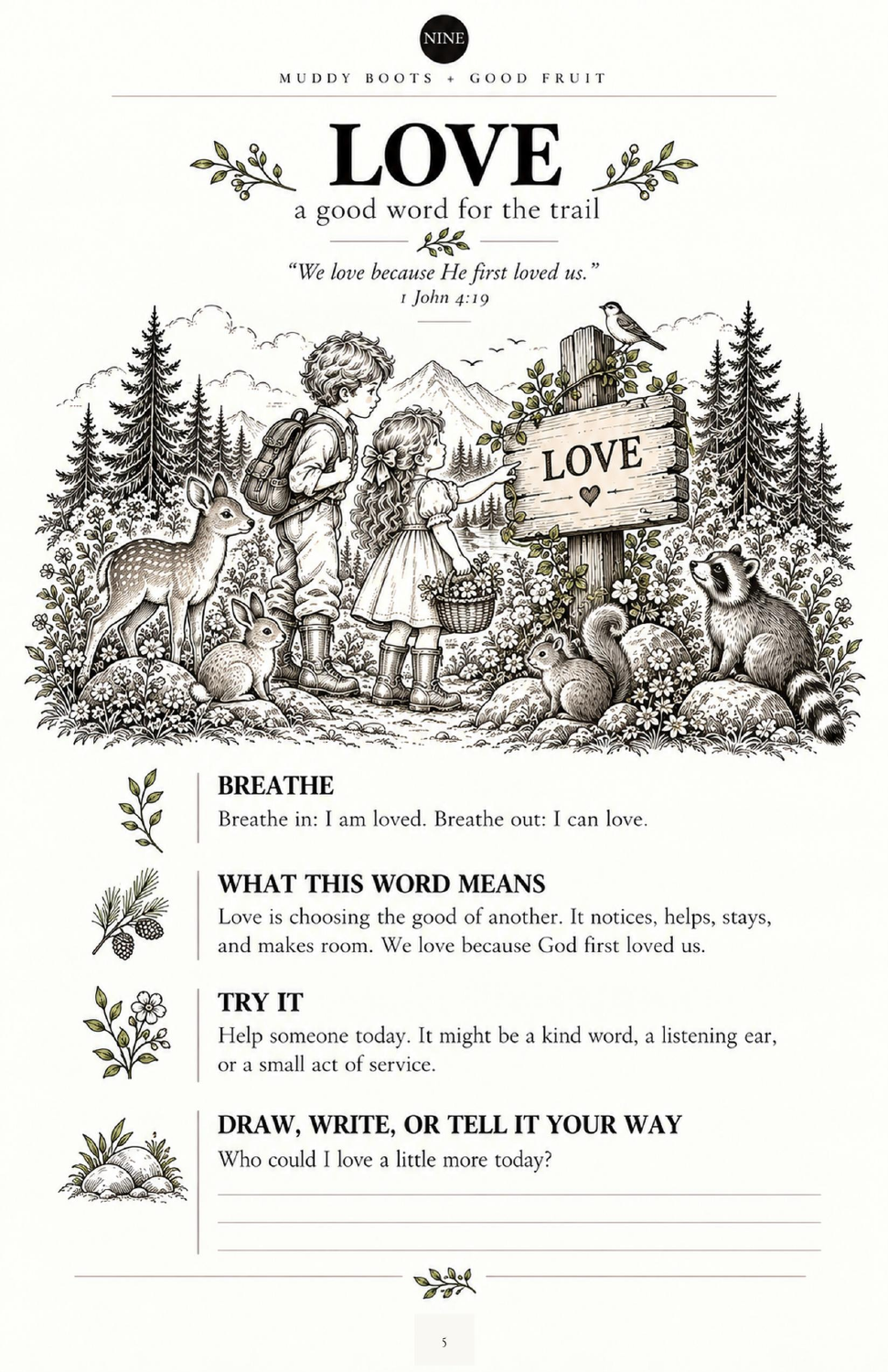 Muddy Boots Love page